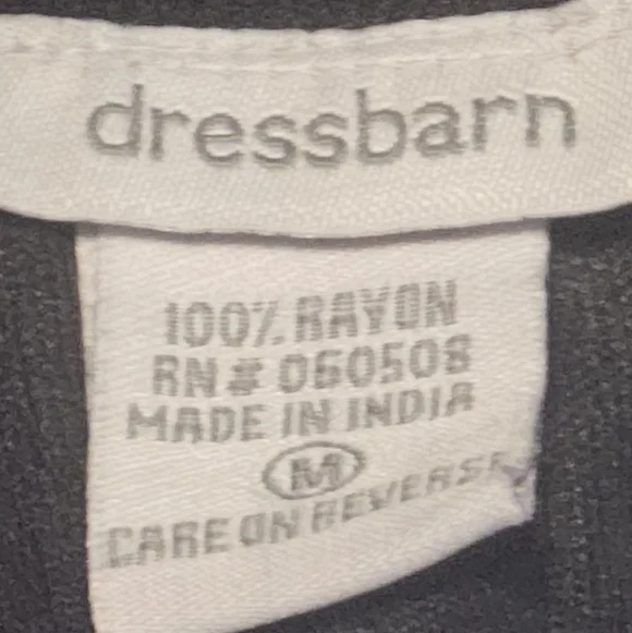 Dress Barn Vintage Lace/Fringe/Beaded Midi Skirt - Picture 2 of 6